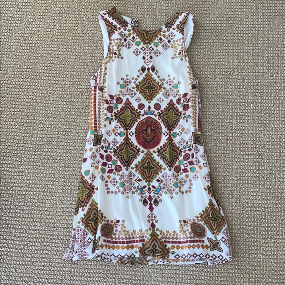Aztec Print Dress